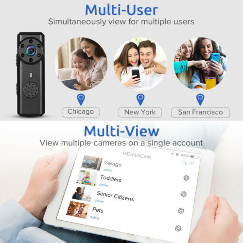 Mini Camera HD 1080P Wireless Wifi IP Security Motion Camcorder DVR Night Vision