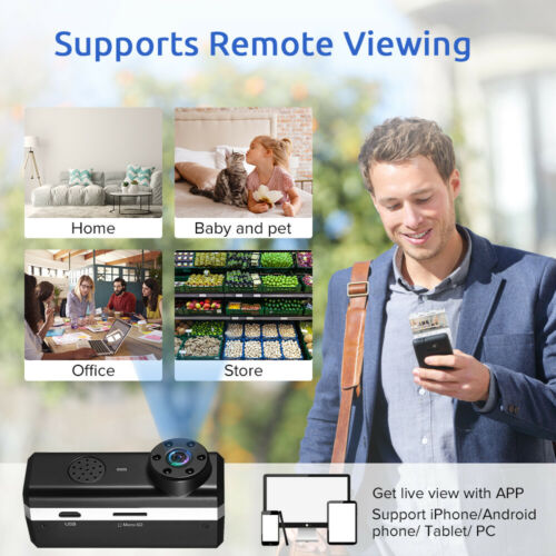 Mini Camera HD 1080P Wireless Wifi IP Security Motion Camcorder DVR Night Vision