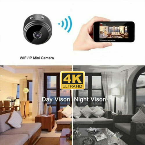 Mini Hidden AVI Camera Wireless HD Wifi 1080P Indoor Home Small Security Cam DVR