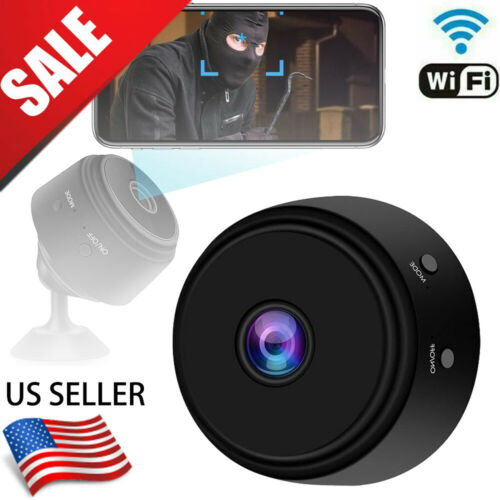 Mini Hidden Spy Camera Wireless Wifi IP Home Security DVR Night Vision HD 1080P