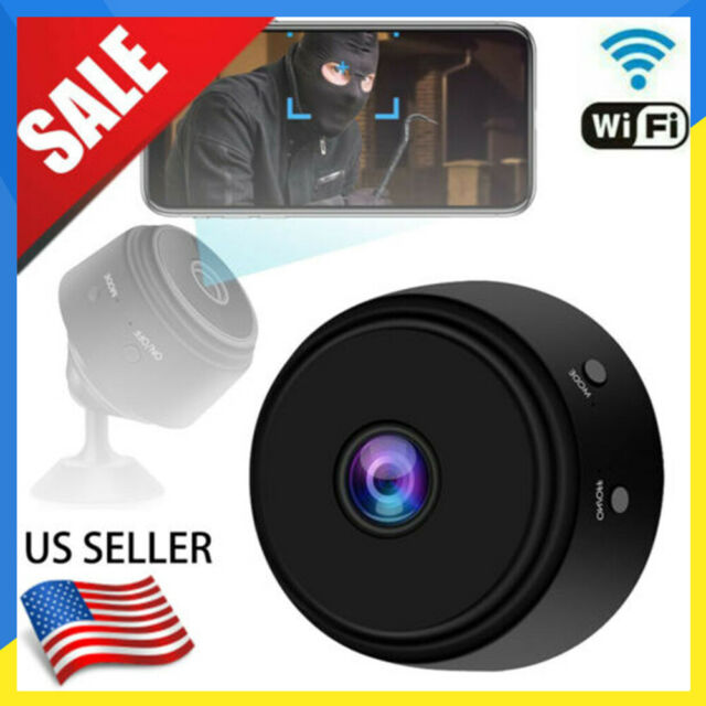 Mini Hidden Spy Camera Wireless WiFi IP Home Security DVR Night Vision HD 1080p