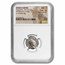 Roman Empire AR Denarius Elagabalus AU NGC (RIC IV 59)