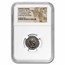 Roman Empire AR Denarius Elagabalus Ch AU NGC (RIC IV 56)