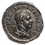 Roman Empire AR Denarius Elagabalus Ch AU NGC (RIC IV 56)