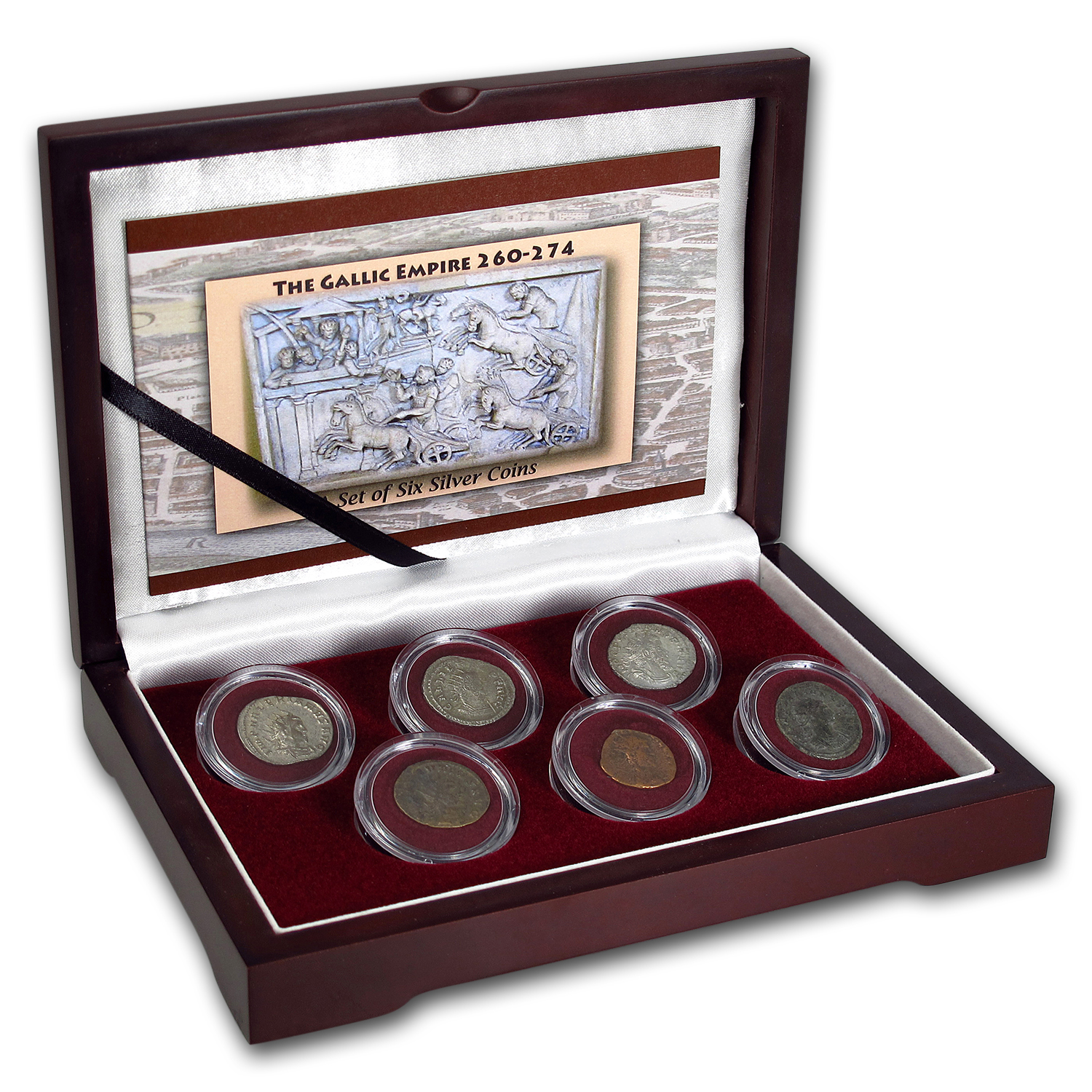 Roman Silver 6-Coin Collection The Gallic Empire