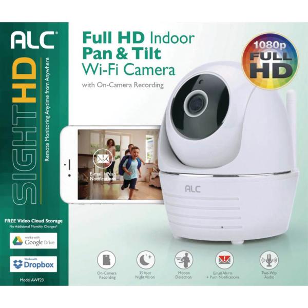 Sight-Series WiFi Wireless Indoor/Outdoor 1080p Pan and Tilt Surveillance Camera