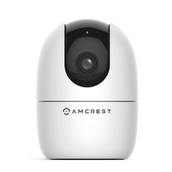 SmartHome 1080P Indoor Pan/Tilt Wired Wi-Fi IP Security Camera, with IR Night Vision, 2-Way Talk, 93° Viewing Angle