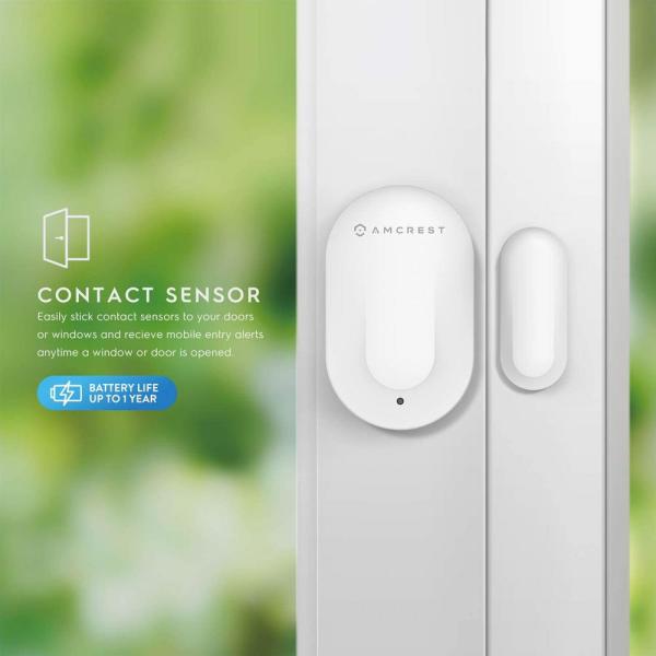SmartHome Entry Sensor - Window and Door Protection - Compatible with the SmartHome Security System Kit (AL-CONSEN1)