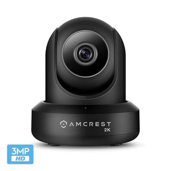 UltraHD 2K WiFi Camera 3MP Security Wireless IP Camera with Pan/Tilt Dual Band 5ghz/2.4 GHZ 2-Way Audio Night Vision