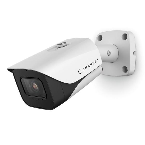 UltraHD 4K 8MP Wired Bullet Outdoor Analog Security Camera,130 ft. Night Vision 2.8 mm Lens 110° Wide Angle Built-in Mic