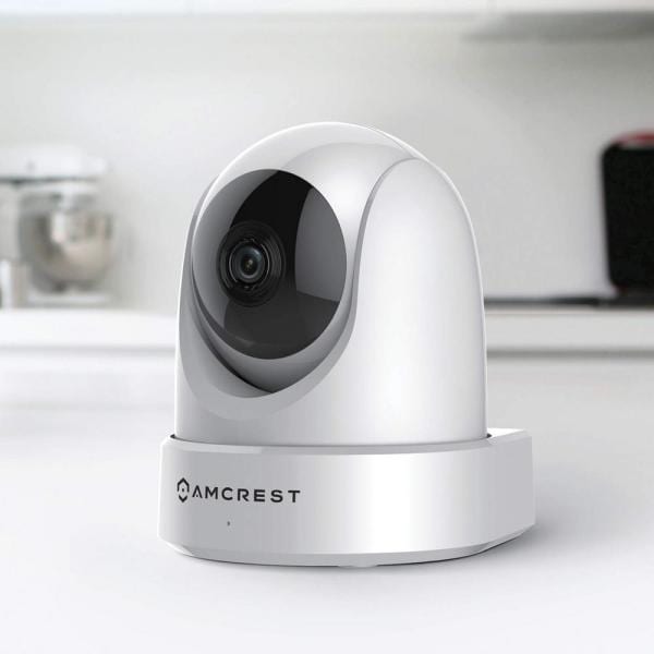 UltraHD 4MP Wireless Indoor Wi-Fi IP Surveillance Camera with Remote Pan/Tilt/Zoom, 2-Way Audio,Wide 120° FOV