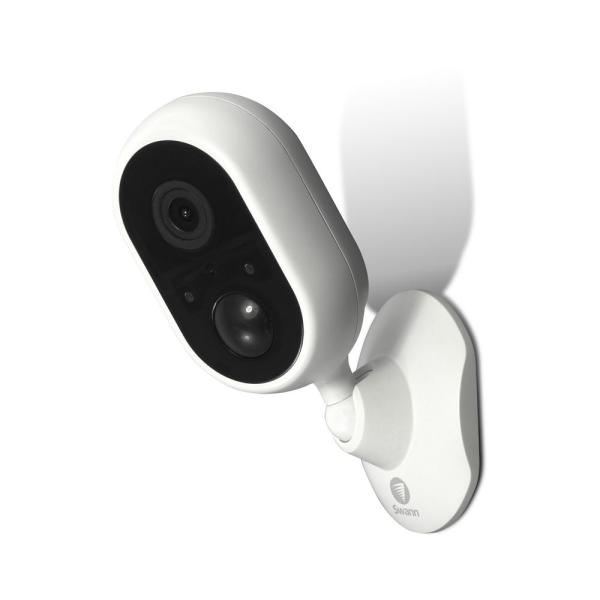 WiFi 1080p Indoor Bullet Security Surveillance Camera with Built in Siren