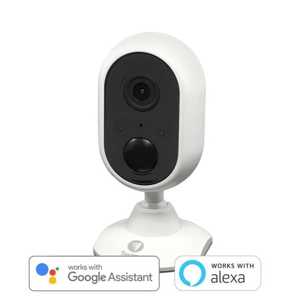 WiFi 1080p Indoor Bullet Security Surveillance Camera with Built in Siren