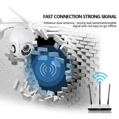 Wireless IP Camera Indoor Outdoor Home Security IR Night Vision HD 1080P Webcam