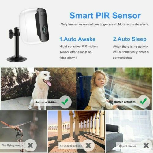 Wireless wifi 1080 Camera Solar Rechargeable 2 way talk waterproof night vision