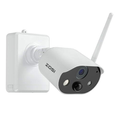 ZOSI 1080P Wireless WIFI Camera Outdoor Rechargeable Battery PIR Human Detection